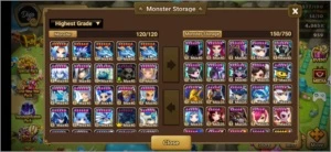 #295 Seara Zaiross Odin Verad Rica Bellenus - Summoners War