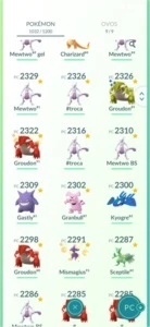 3 Contas Pokemon Go 40, 30 e 33 + Pokemon Go Plus (Pulseira) - Pokémon