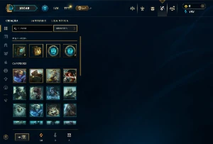 Conta Ouro 2 com 30 Champs e 4 skins - League of Legends LOL