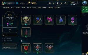 Conta Lol Full Champs Muitas Skins Chromas E Nv500+ - League of Legends