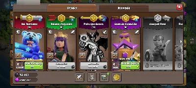 Estou vendendo essas 3 contas por 500 reais - Clash of Clans