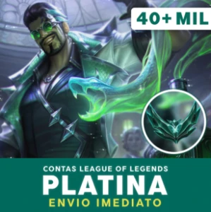 Contas Platina - O Menor Preço! - League Of Legends Lol