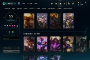 Conta Lol Esmeralda 4 - League of Legends