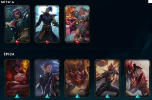 Conta lol esmeralda 2 - League of Legends