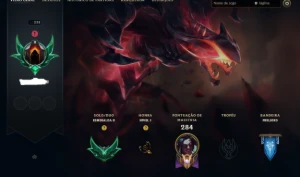 Conta lol esmeralda 2 - League of Legends