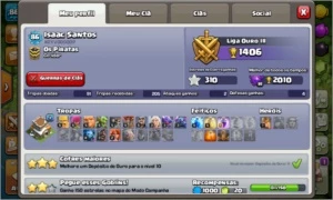 cv8 quase full e nvl9 - Clash of Clans