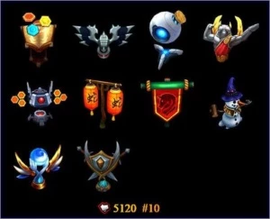 Vendo conta Diamante V com 141 skins - League of Legends LOL