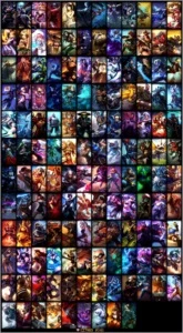 Vendo conta Diamante V com 141 skins - League of Legends LOL