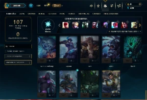 Conta Unranked com 50 campeões e 9 skins - League of Legends LOL