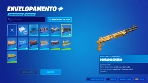 Conta Fortnite com 9 skins e 250 Vbucks