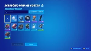 Conta Fortnite com 9 skins e 250 Vbucks