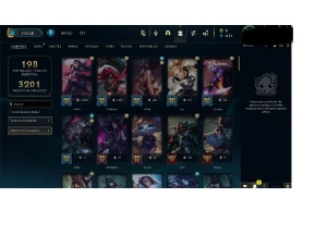 conta mono irelia, platina com 2kk de maestria - League of Legends LOL