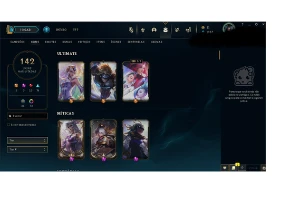 conta mono irelia, platina com 2kk de maestria - League of Legends LOL