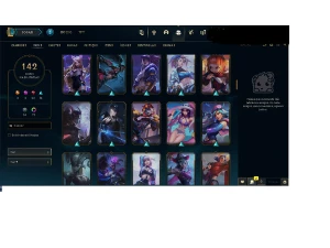 conta mono irelia, platina com 2kk de maestria - League of Legends LOL
