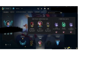 conta mono irelia, platina com 2kk de maestria - League of Legends LOL
