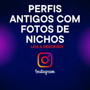 Contas antigas do instagram com fotos de nichos [LEIA A DESC - Redes Sociais