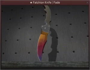 Canivete Falchion (★) | Degradê - Counter Strike CS