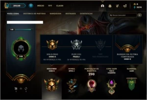 Conta ouro 2 com 72 champs e 40 skins - League of Legends LOL
