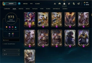 conta lol diamante 2 - League of Legends