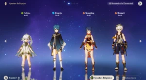 Conta Reroll Nahida + Bennett C1 (Bônus de 1700 Gemas) - Grand Fantasia GF
