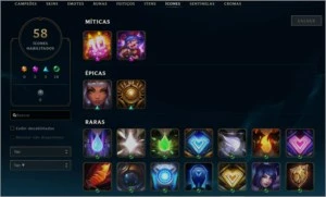 Conta LoL - 2 Skins, ultimate 2 lendárias+ + Valorant Ouro 1 - League of Legends