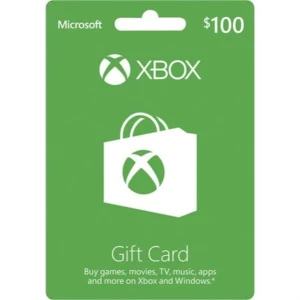 Gift Card Microsoft Xbox One R$100