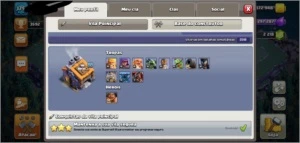 Cv12 praticamente full, faltando apenas heróis e muros - Clash of Clans