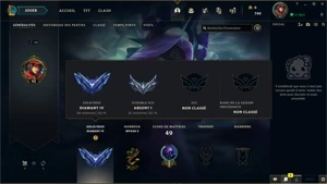 Smurf Diamante 4 70% winrate - League of Legends LOL