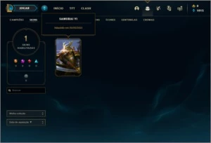 Conta DIAMANTE 4 sem email verificado com 24 champs e 1 skin - League of Legends LOL