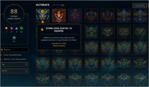 CONTA DIAMANTE 4 LEAGUE OF LEGENDS LOL