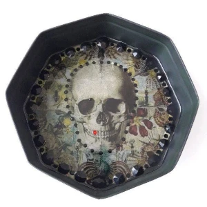 Enfeite de Parede Lata Caveira Mexicana - Artesanato e Personalizados