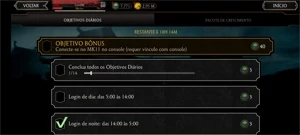 Conta Mortal Kombat Mobile - Outros