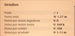 Conta Albion Refino Madeira - Albion Online