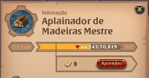 Conta Albion Refino Madeira - Albion Online