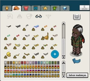 Conta Cara de Gato Demoníaco Habbo