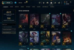 Conta RARA com todos os dados de criação! - League of Legends LOL