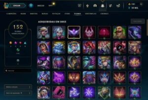Conta RARA com todos os dados de criação! - League of Legends LOL