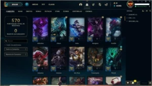 CONTA LOL PLATINA 1 EX DIAMANTE - League of Legends