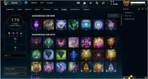 CONTA LOL PLATINA 1 EX DIAMANTE - League of Legends