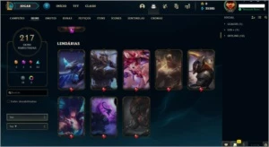 CONTA LOL PLATINA 1 EX DIAMANTE - League of Legends