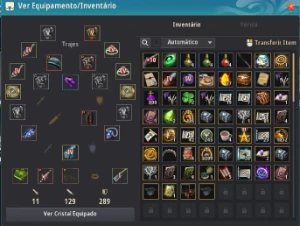 Conta top Black Desert