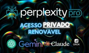 Perplexity Ai Pro - (Individual Mensal) - Chatgpt-5 Claude - Assinaturas e Premium