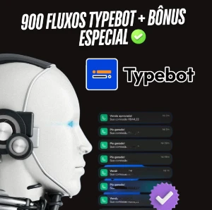 900 Fluxos Typebot + Bônus Especial ⭐️ - Outros