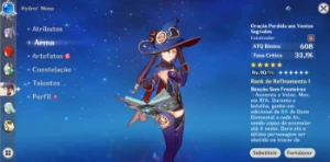 CONTA GENSHIN AR57 - 9x5* & 6 Armas 5* - 27 TIROS, Cyno - Genshin Impact