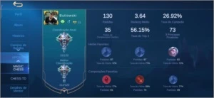 Conta Mobile Legends Lenda