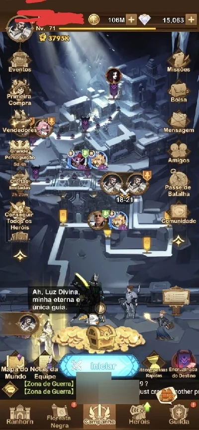 Conta Afk Arena/15K+ Diamantes/Kafka Hibino/Rowan/Palmer/Med - Outros
