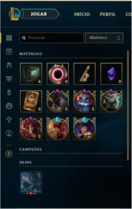 Conta League of Legends Prata II LOL
