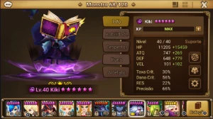 Conta ealry/mid com Kiki - Summoners War