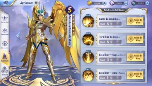 Saintseiya Awakening A-135 + 1250 Gemas Avançadas - Saint Seiya Awakening SSA