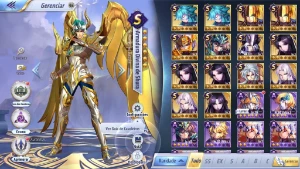 Saintseiya Awakening A-135 + 1250 Gemas Avançadas - Saint Seiya Awakening SSA